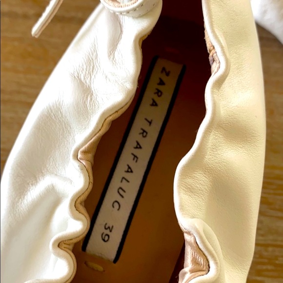 Zara while leather shoes - Picture 4 of 8